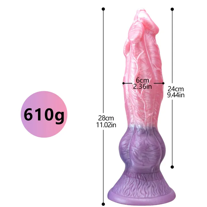Dildos Domlust Realistic Dog Dildo Monster Three Head Animal Dildos Sex Toys Domlust Exotic