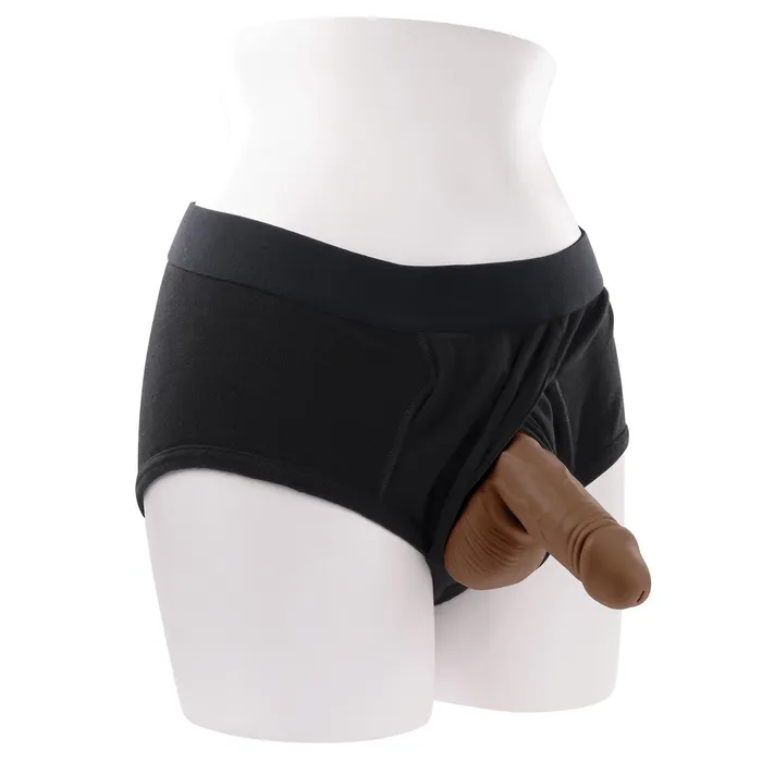 Dildos Sexy Emporium Gender X Stand to Pee TPE Dark Flesh