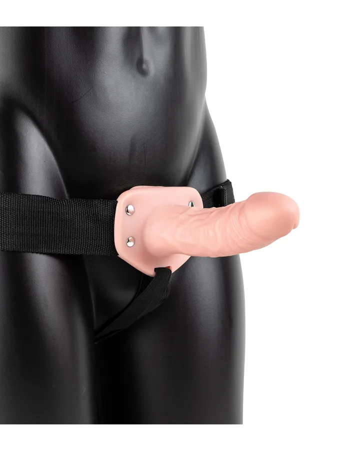 Dildos Shots Hollow Strapon Without Balls 6 Inch Flesh