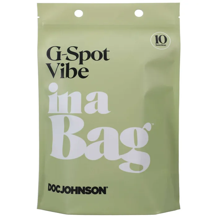 Doc Johnson Vibrators GSpot Vibe in a Bag Black Doc Johnson Vibrators GSpot Vibe in a Bag Black
