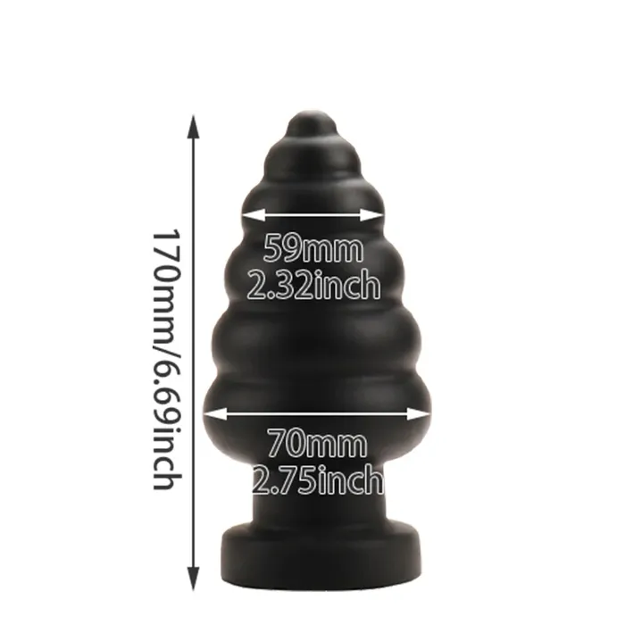 Domlust Anal Big Anal Dildo Butt Plug Premium Silicone Anal Plug Dilator Sex Toys for Women