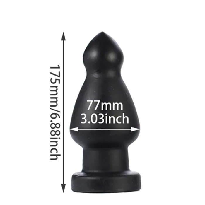Domlust Anal Big Anal Dildo Butt Plug Premium Silicone Anal Plug Dilator Sex Toys for Women