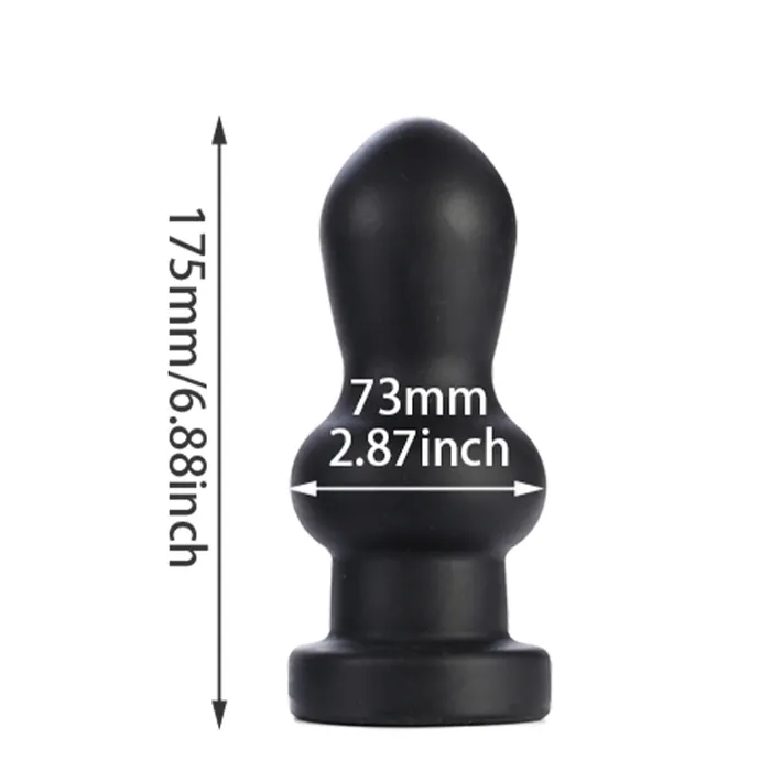 Domlust Anal Big Anal Dildo Butt Plug Premium Silicone Anal Plug Dilator Sex Toys for Women