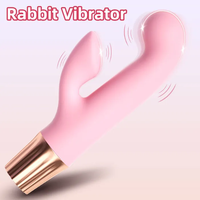 Domlust Female Sex Toys Vibrating Anal Dildo Finger Rabbit Vibrator Double End G Spot Clit Stimulator Sex Toys for Women Domlust Female Sex Toys Vibrating Anal Dildo Finger Rabbit Vibrator Double End G Spot Clit Stimulator Sex Toys for Women