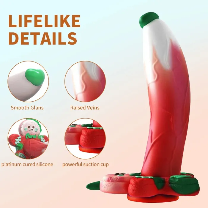 Domlust Male Sex Toys Strapless Realistic Dildo Anal Plug Ebony Fantasy Silicone Anal Dildos Sex Toys