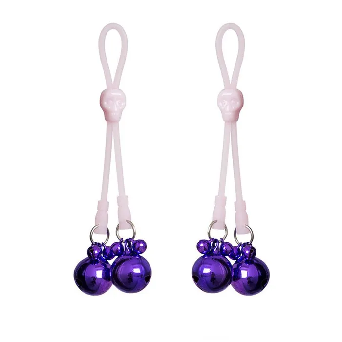 eprolo Female Sex Toys Nipple Clamps with Bells