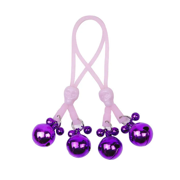 eprolo Female Sex Toys Nipple Clamps with Bells