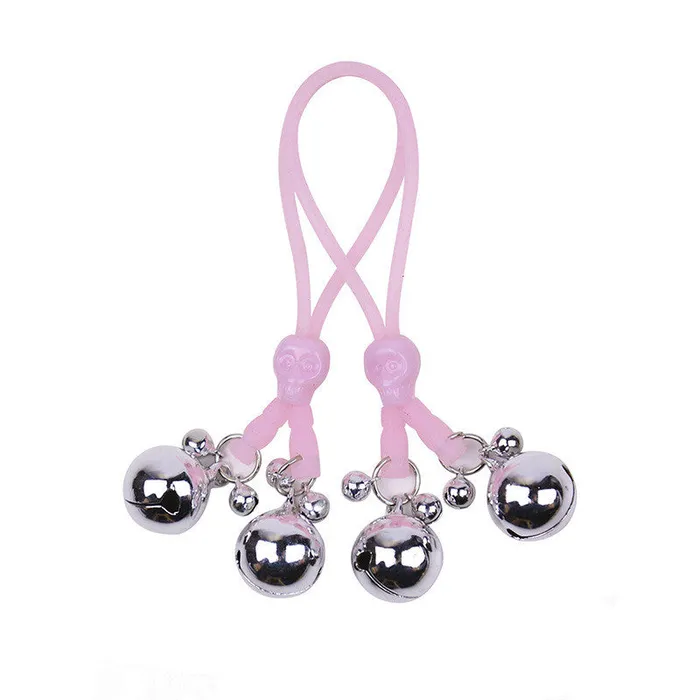 eprolo Female Sex Toys Nipple Clamps with Bells