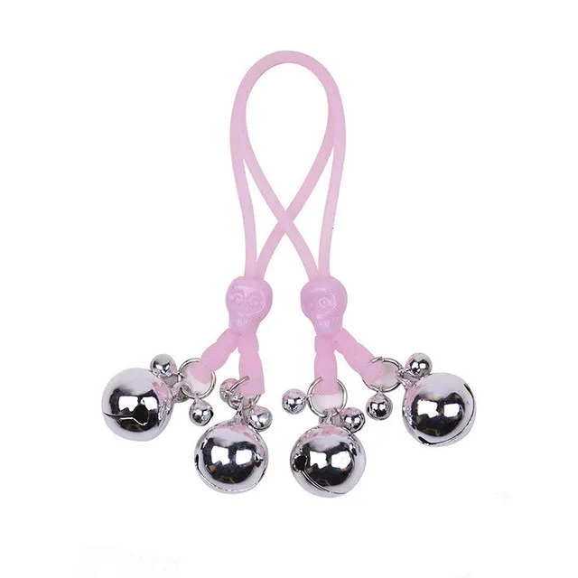 eprolo Female Sex Toys Nipple Clamps with Bells
