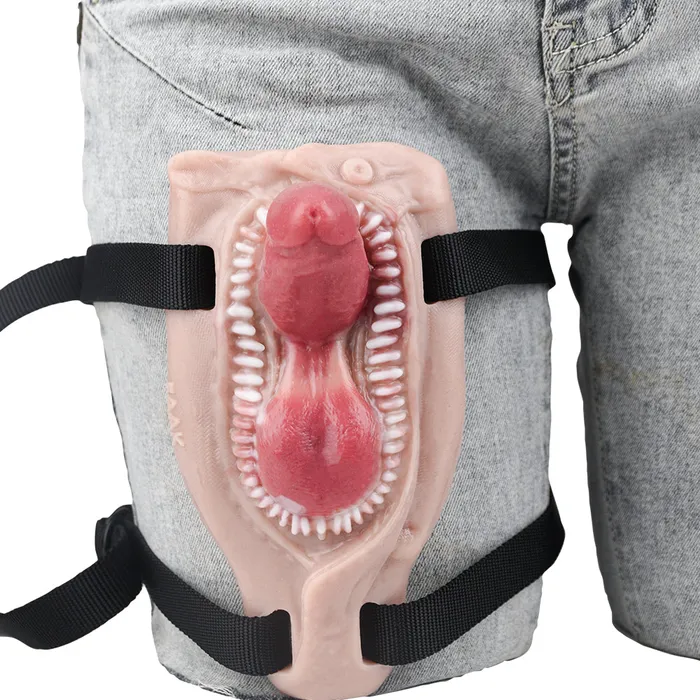 Female Sex Toys Domlust Realistic Dildo Sex Grinder Strapless Harness Sex Doll for Women Lesbian Pleasure