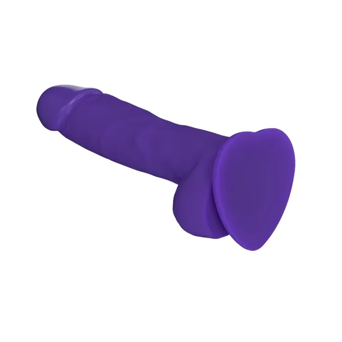 Female Sex Toys SOFT REALISTIC DILDO PURPLE L STRAPONME