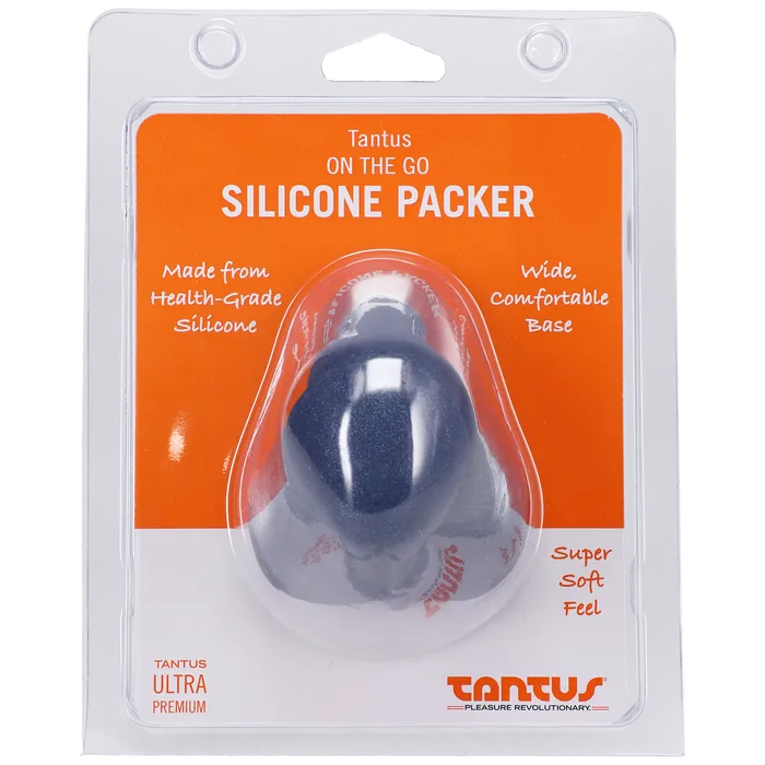 Female Sex Toys Tantus On The Go Silicone Packer Sapphire
