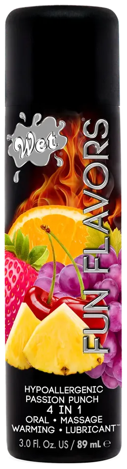 Female Sex Toys Wet Fun Flavors Passion Punch 4 in 1 3oz