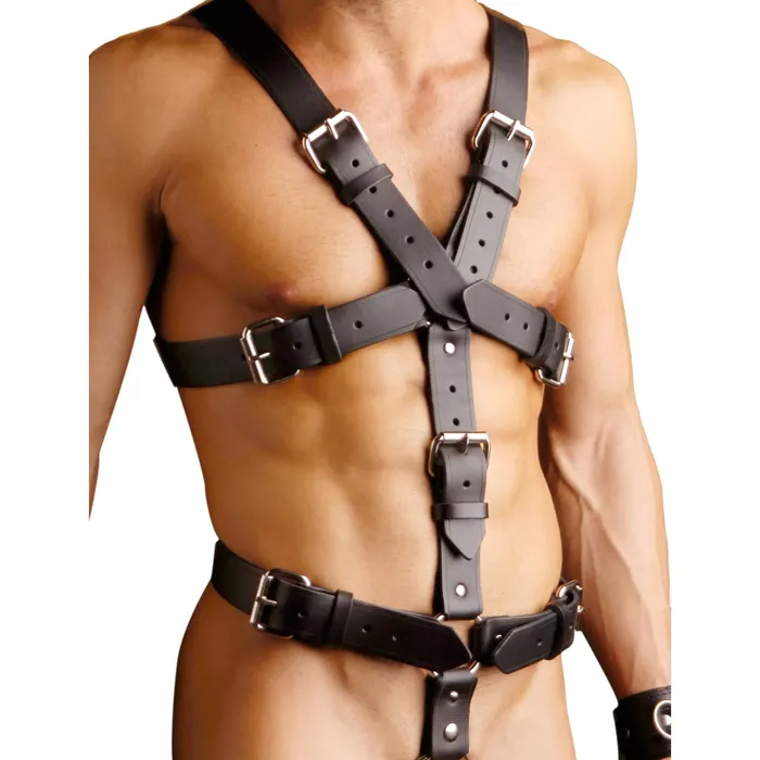 Female Sex Toys XR Brands Strict Leather Body Harness LXL