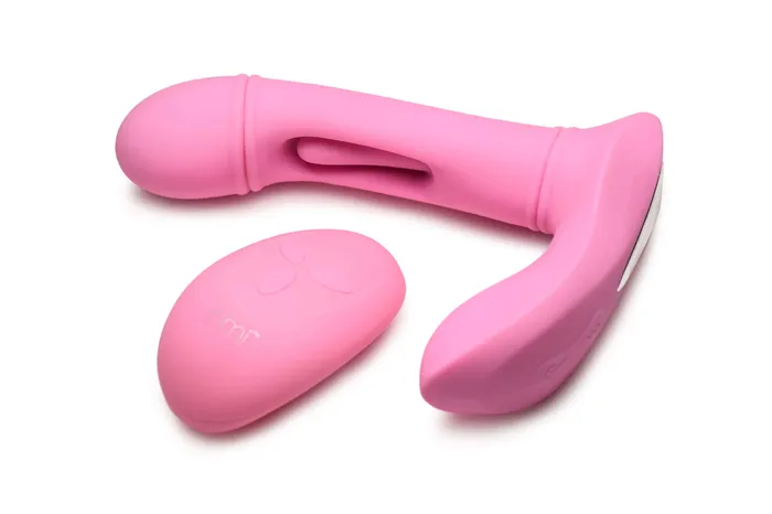 Flickers GFlick Flicking GSpot Vibrator With Remote Pink XR Brands inmi Female Sex Toys Flickers GFlick Flicking GSpot Vibrator With Remote Pink XR Brands inmi Female Sex Toys