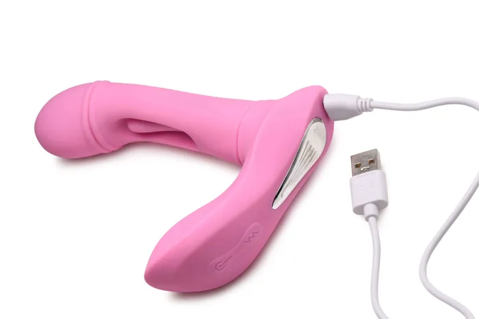 Flickers GFlick Flicking GSpot Vibrator With Remote Pink XR Brands inmi Female Sex Toys Flickers GFlick Flicking GSpot Vibrator With Remote Pink XR Brands inmi Female Sex Toys