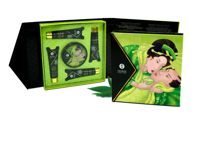 Geishas Secrets Gift Set Organica Exotic Green Tea Shunga Anal Geishas Secrets Gift Set Organica Exotic Green Tea Shunga Anal