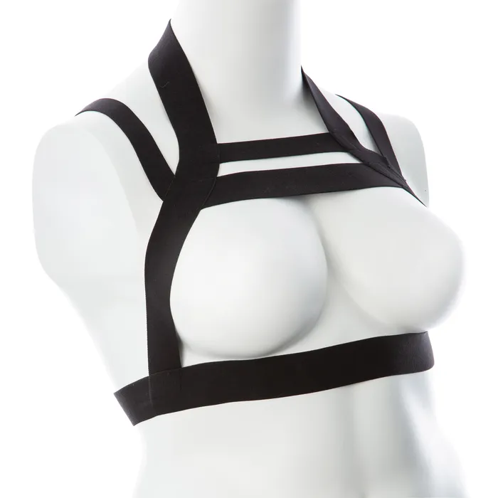 Gender Fluid Majesty Harness LargeXxl Black Gender Fluid Anal