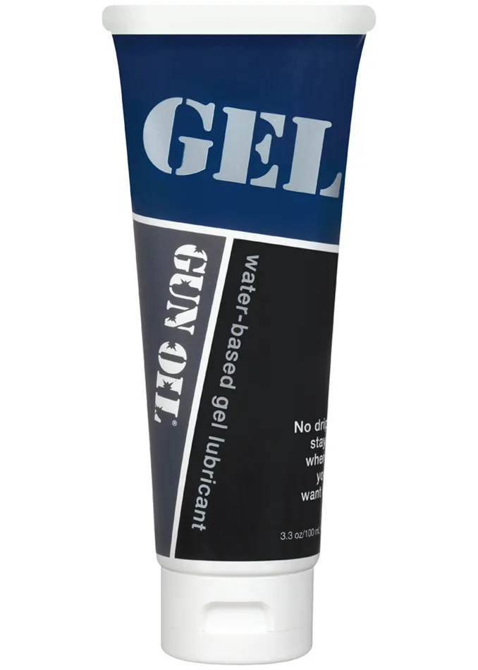 Gun Oil H20 Gel 33 Oz Tube Gun Oil Pink Lubricant Enhancers