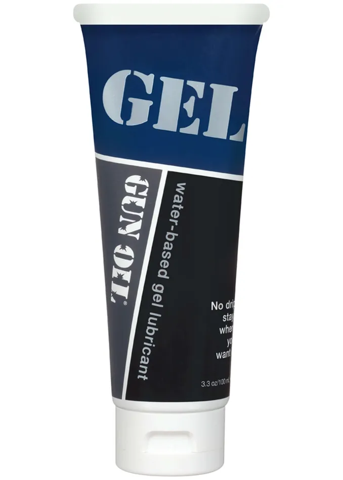 Gun Oil H20 Gel 33 Oz Tube Gun Oil Pink Lubricant Enhancers
