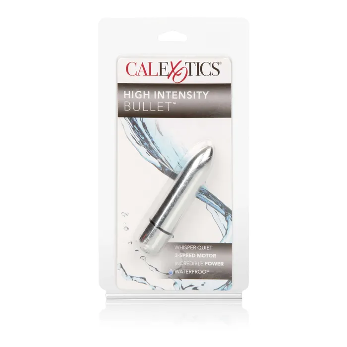 High Intensity Bullet Silver CalExotics Female Sex Toys High Intensity Bullet Silver CalExotics Female Sex Toys