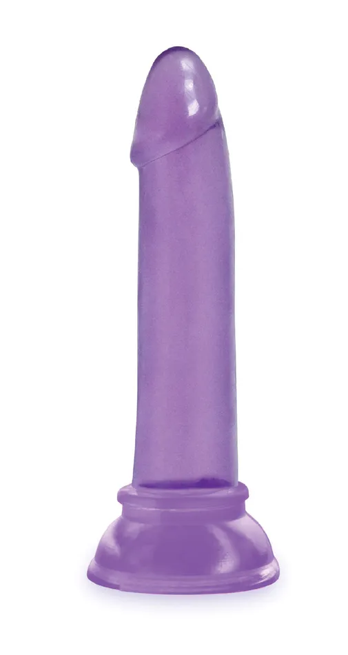Icon Brands The 9s Diclets 7 Inch Jelly Dong Purple Purple Dildos
