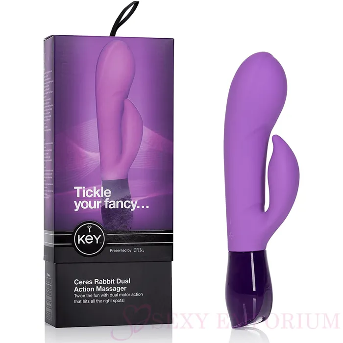JOPEN Ceres Rabbit Dual Action Massager Lavender California Exotics Vibrators