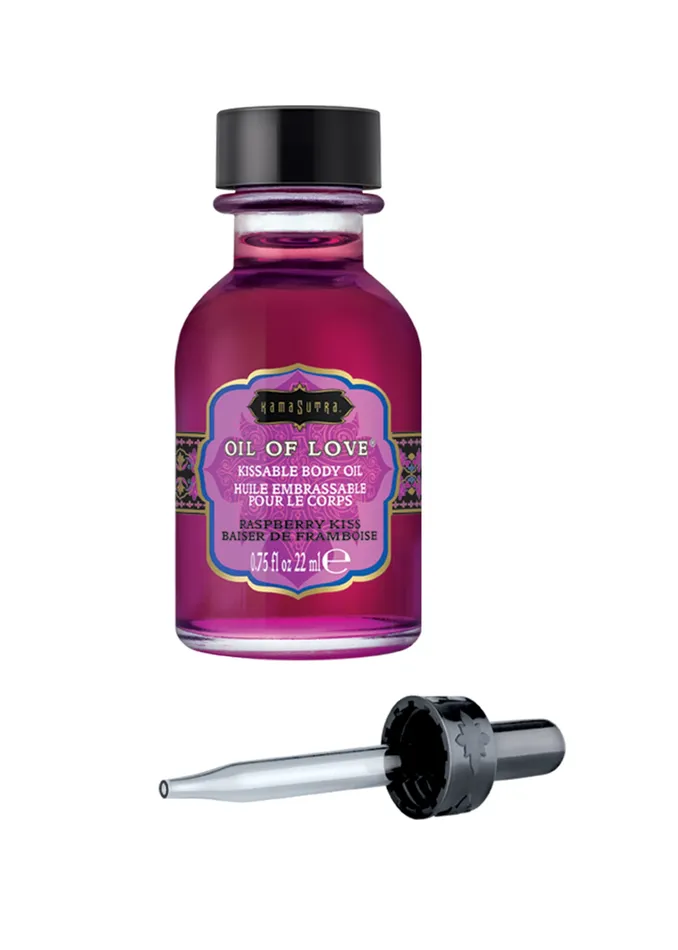 Kama Sutra Vibrators Oil of Love Raspberry Kiss 075 Fl Oz 22 ml Kama Sutra Vibrators Oil of Love Raspberry Kiss 075 Fl Oz 22 ml