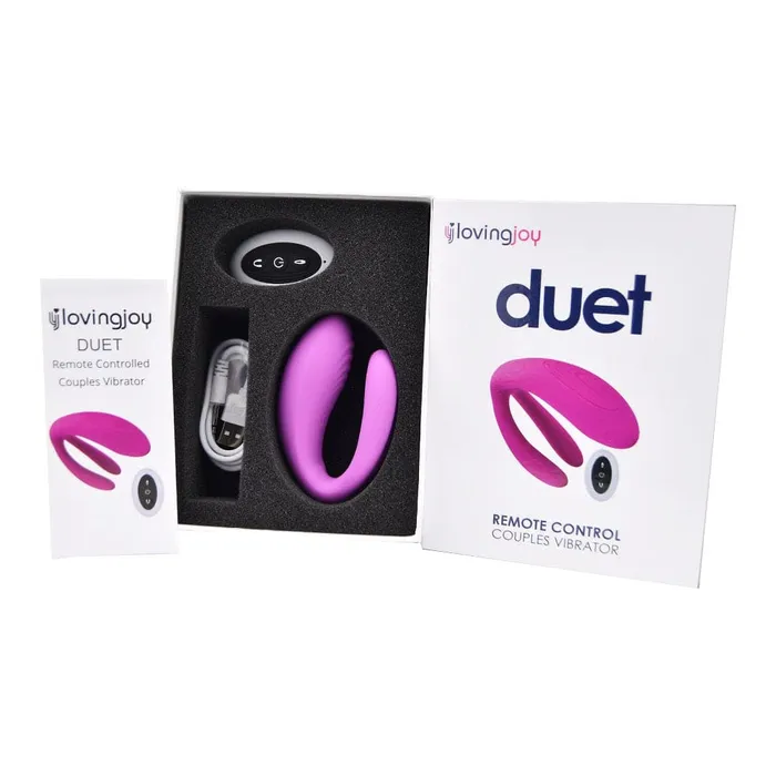 Loving Joy Female Sex Toys Loving Joy Duet Remote Control Couples Vibrator