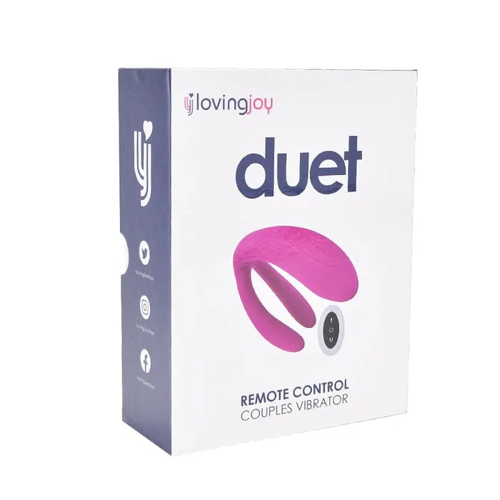Loving Joy Female Sex Toys Loving Joy Duet Remote Control Couples Vibrator