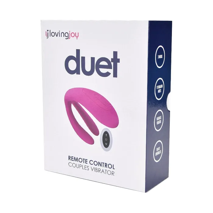 Loving Joy Female Sex Toys Loving Joy Duet Remote Control Couples Vibrator