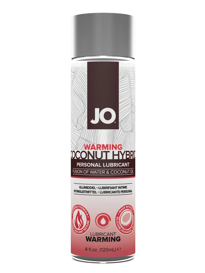 Lubricants JO Coconut Hybrid Warming Lubricant 4 floz 120 mL JO Lubricants Lubricants JO Coconut Hybrid Warming Lubricant 4 floz 120 mL JO Lubricants