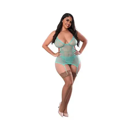 Magic Silk Male Sex Toys Magic Silk Soft Petals Basque and Thong Set Aqua Queen Size Magic Silk Male Sex Toys Magic Silk Soft Petals Basque and Thong Set Aqua Queen Size