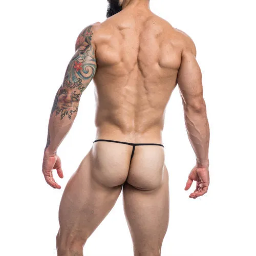 Mens Underwear Cut 4 Men C4M GString Black Leatherette Large Mens Underwear Cut 4 Men C4M GString Black Leatherette Large