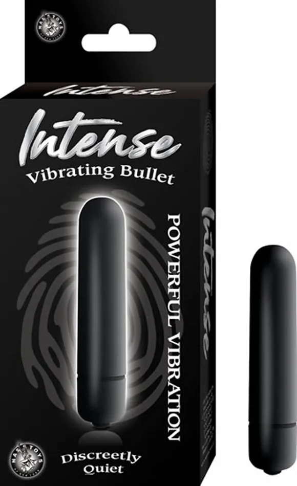 Nasstoys Female Sex Toys Intense Vibrating Bullet Black