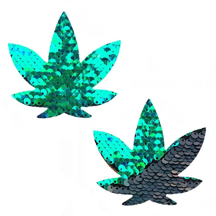 Neva Nude Anal Ariel Green to Black Flip Sequin Gold Dope Af Weed Leak Pasties Neva Nude Anal Ariel Green to Black Flip Sequin Gold Dope Af Weed Leak Pasties