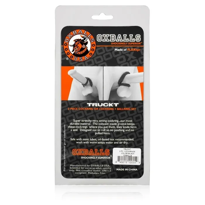 Oxballs Truckt Black Oxballs Anal