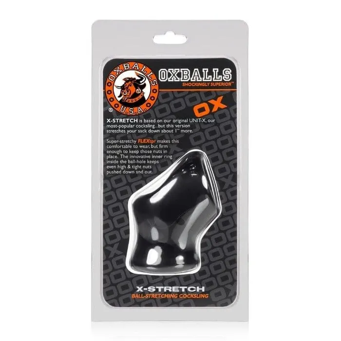 Oxballs Unit X Stretch Cocksling Black Oxballs Anal