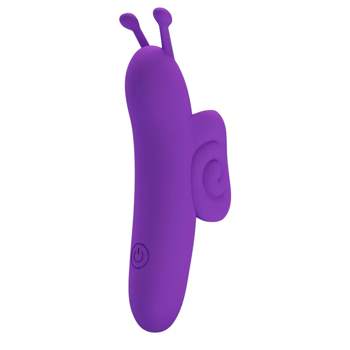 Pretty Love Vibrators Snail Honey Finger Vibrator Purple
