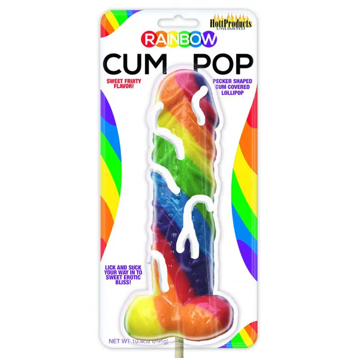 Rainbow Cum Pops Lollipop Hott Products Anal