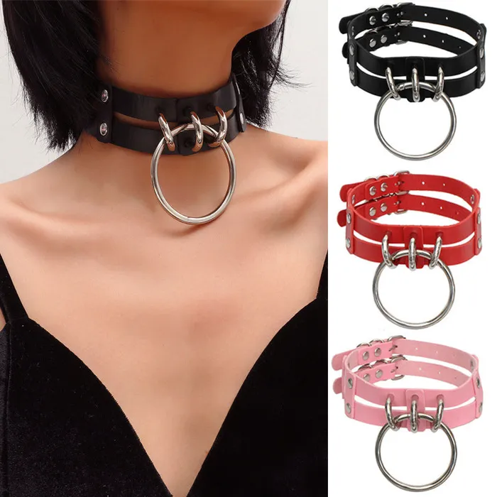 RebelRose Gothic ORing Choker CJ Male Sex Toys