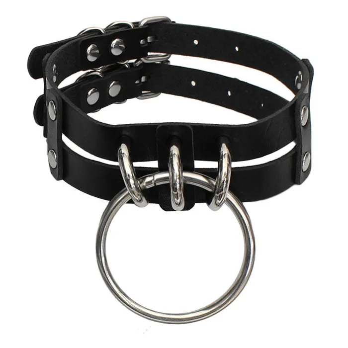 RebelRose Gothic ORing Choker CJ Male Sex Toys