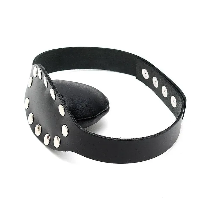 Restraints Rimba Leather Gag With Studs