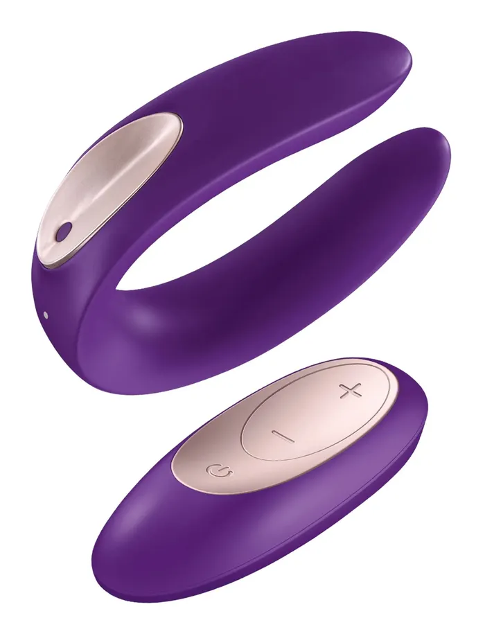 Satisfyer Vibrators Satisfyer Double Plus Remote Partner Vibrator Couples Sex Toy Satisfyer Vibrators Satisfyer Double Plus Remote Partner Vibrator Couples Sex Toy
