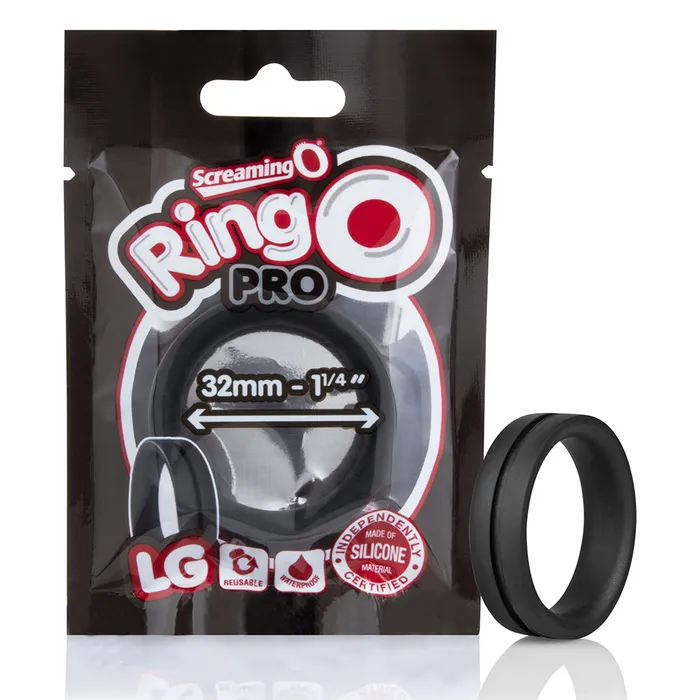 Screaming O Ringo Pro Lg Black Each Anal