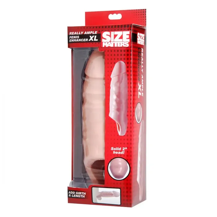 Size Matters Really Ample Wide Penis Enhancer Sheath Cock Sleeve Male Sex Toys Size Matters Really Ample Wide Penis Enhancer Sheath Cock Sleeve Male Sex Toys
