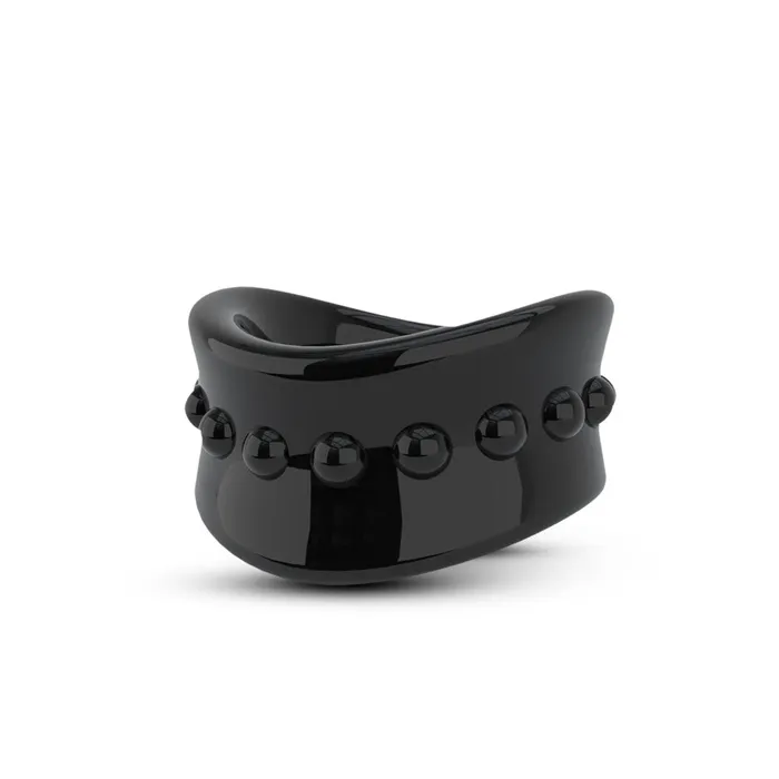 Stay Hard Beef Ball Stretcher 15 Inch Diameter Black Blush Novelties Anal