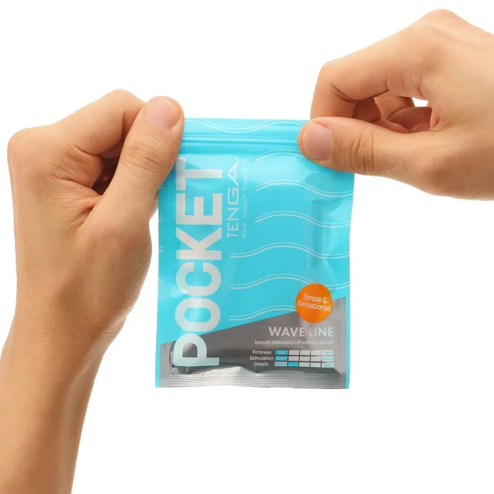 Tenga Vibrators POCKET TENGA WAVY LINE