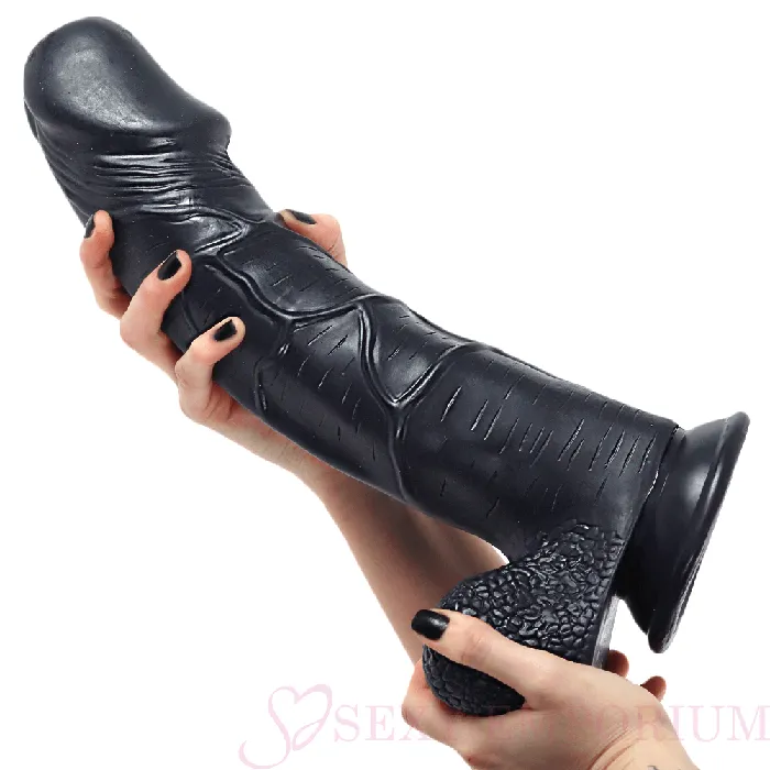 The ManRammer Extreme Black Flesh Sexy Emporium Dildos