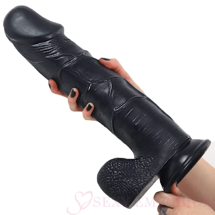 The ManRammer Extreme Black Flesh Sexy Emporium Dildos